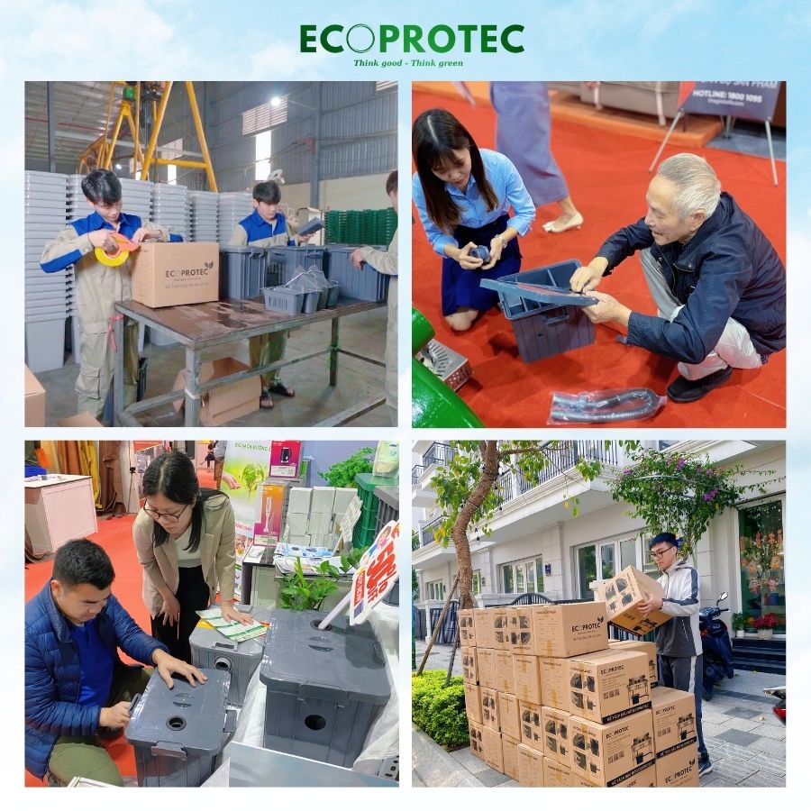 BỂ TÁCH DẦU MỠ ECOPROTEC 30L - Ảnh 5