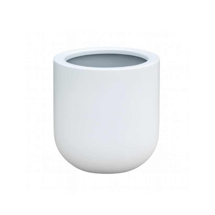 Round Composite Planters (Tall & Low) – Size 46 x 50 cm  Durable, Modern Decorative Planters for Indoor & Outdoor Spaces