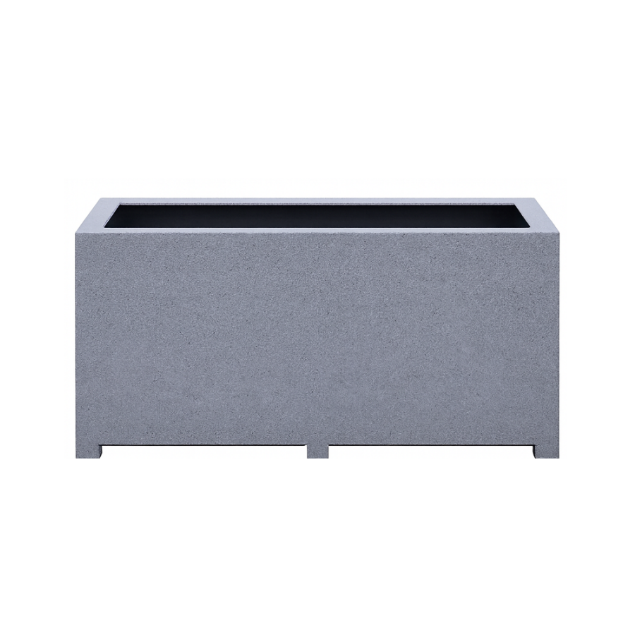 Square & Rectangular Composite Planters – Modern Stone-Texture Finish
