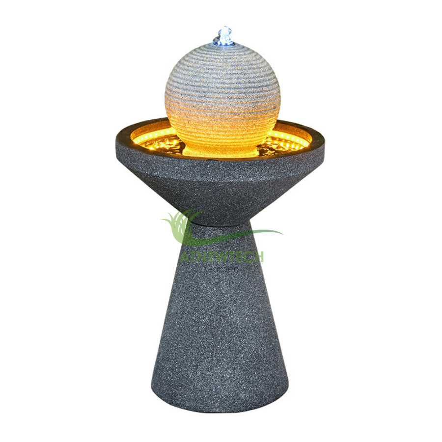 Premium TN04 Waterfall – Water Fountain & LED Lighting | A Luxurious Water Feature for Your Home